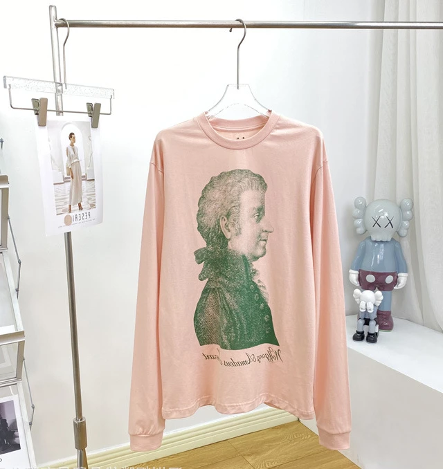 

Fashion Classic Trendy luxury design Spring / Summer 2022 New Printed Loose Pullover Long Sleeve T-shirt Unisex