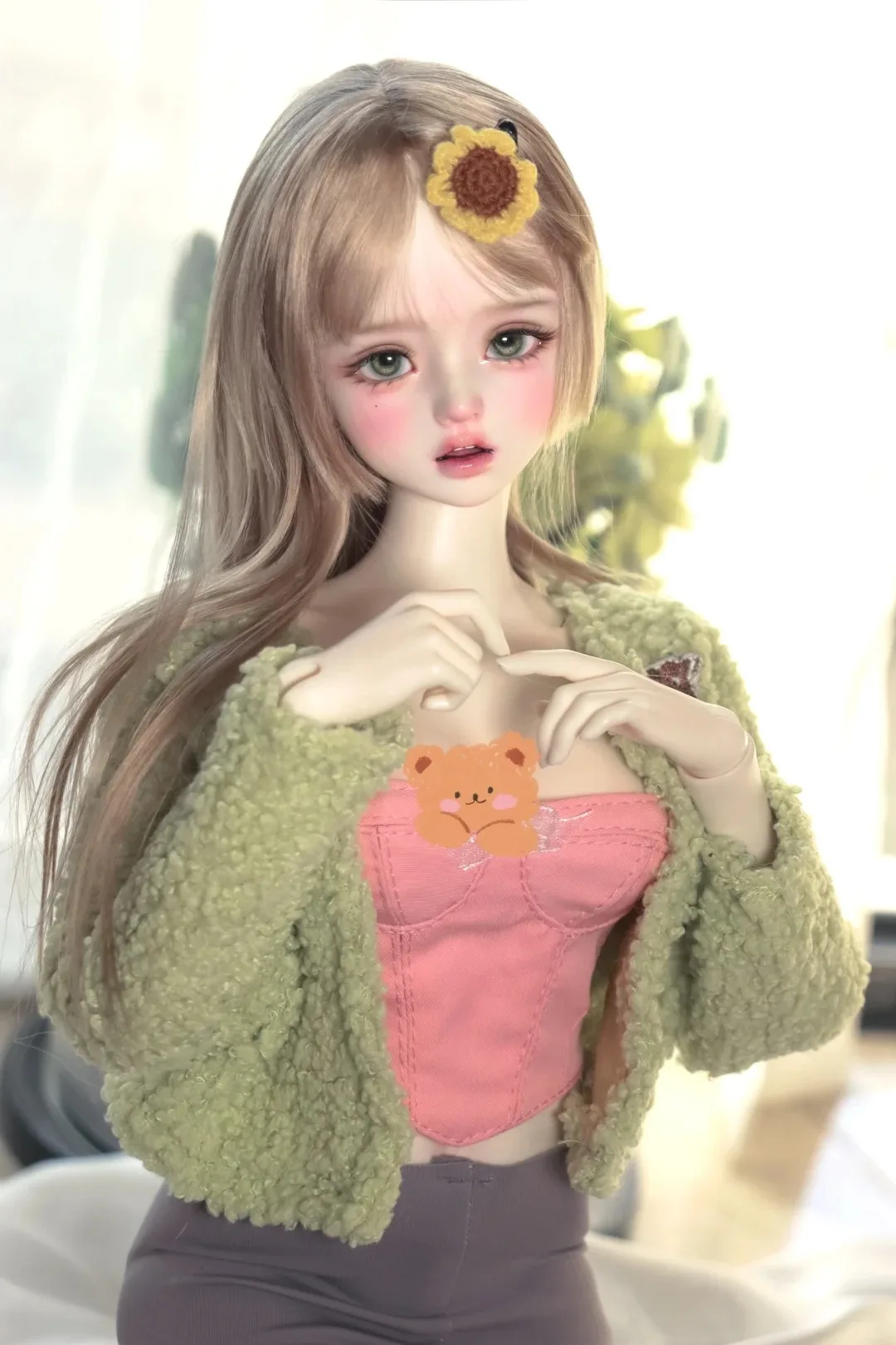 Новая кукла BJD 14 Mengmeng Cut Girl, высококачественная фигурка, совместные новые игрушки, искусственные куклы на складе, игрушки для макияжа, бесплатная доставка (art.: 3920d32bbbc0d) - 3920d32bbbc0d