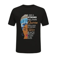 40hot african women unisex t shirt decorative casual style polyester round neck tee top for daily