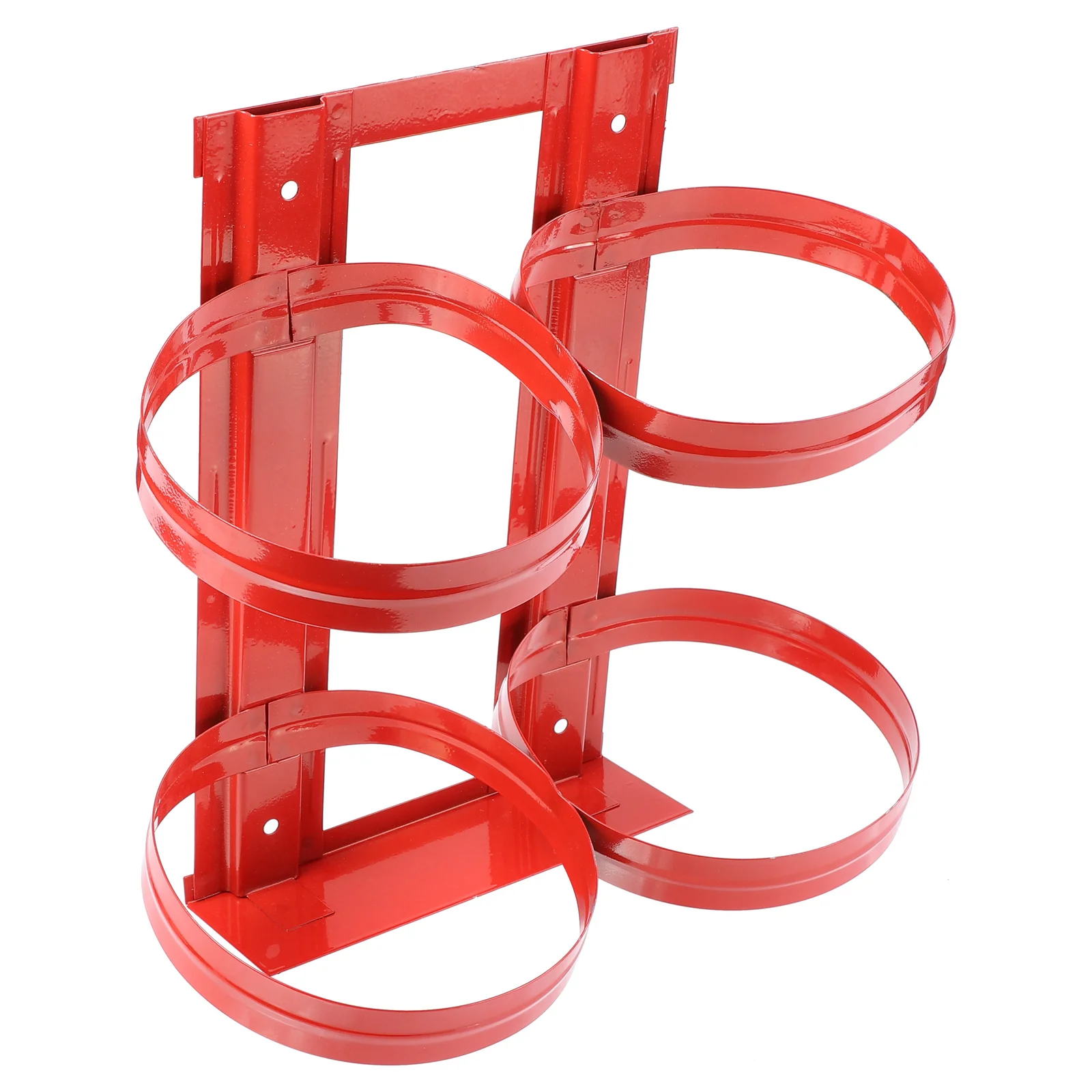 

Shelf Iron Fire Extinguisher Mount Wall Hanger Clothes Hooks Rack Bracket Truck