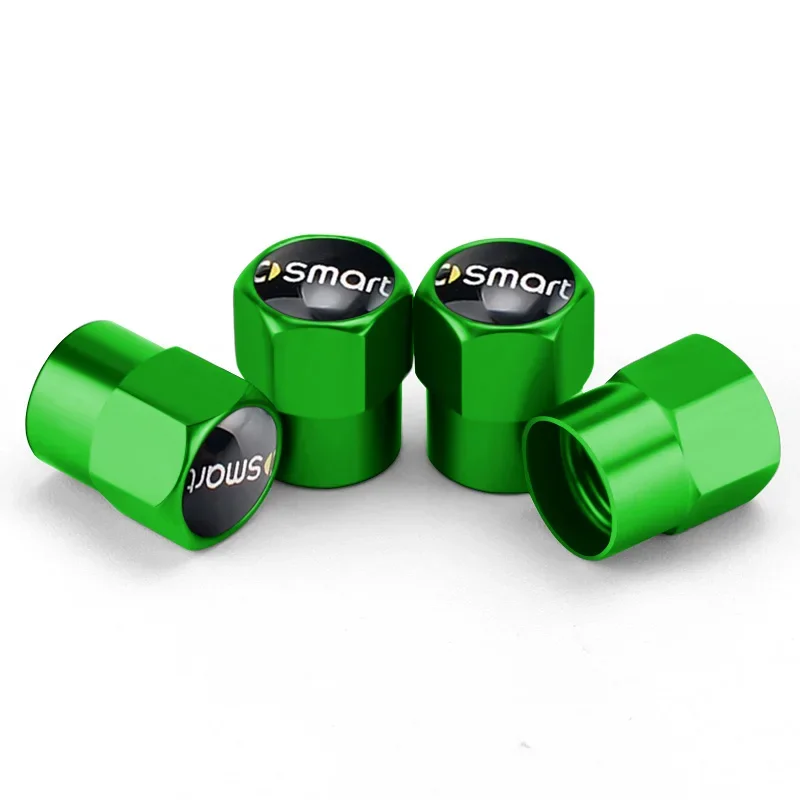 Автомобильный Стайлинг колпачки для клапанов колес крышки Mercedes Benz Smart Logo Fortwo Forfour