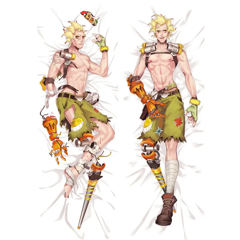 Наволочки на подушки с рисунком аниме привлекательные объемным Жнеца OW Genji Reaper