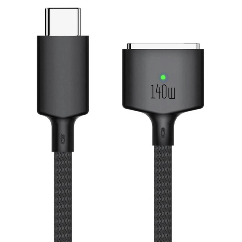 Магнитный кабель для быстрой зарядки PD 140 Вт