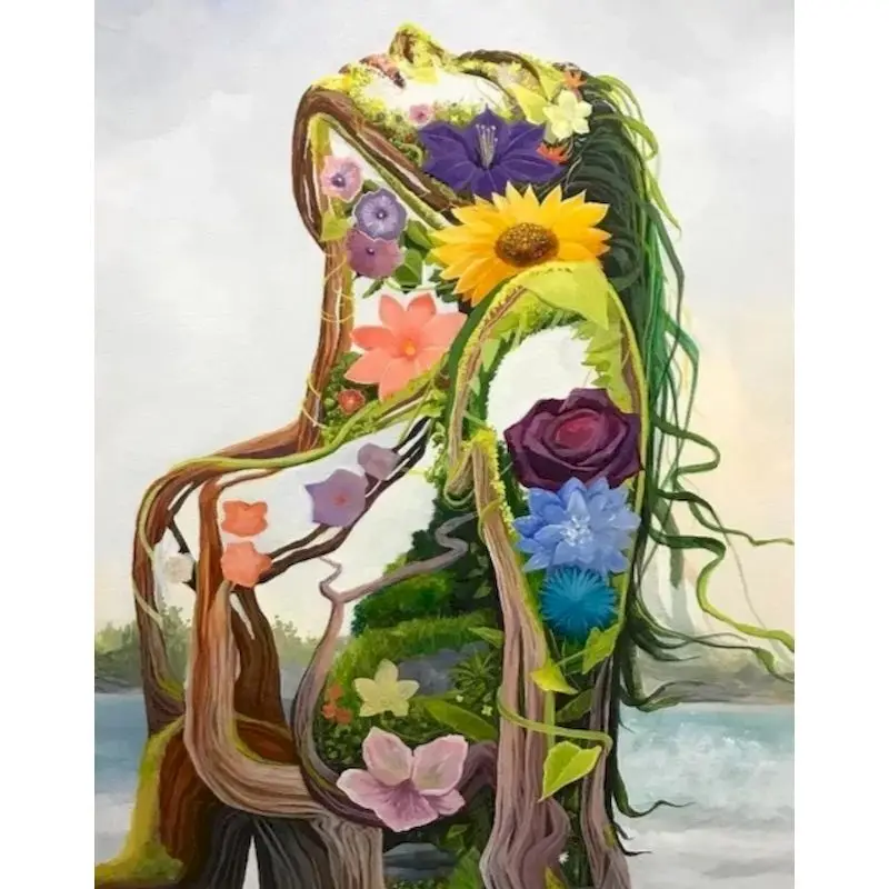 

Набор для рисования по номерам на холсте, без рамки