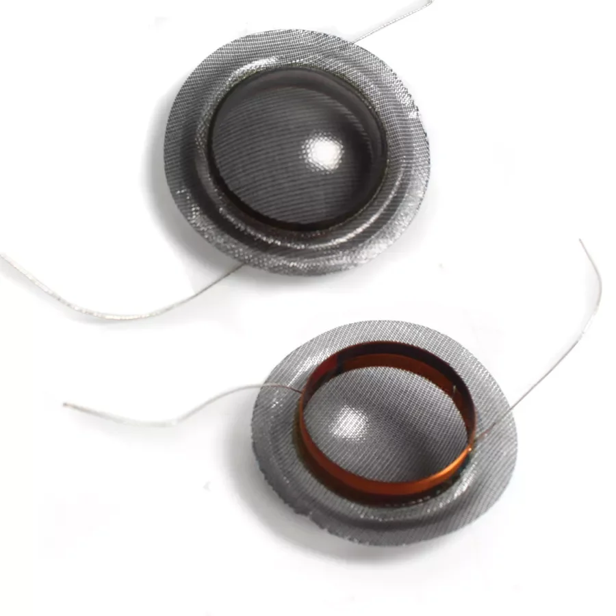 

2PCS 19.43mm 19.5 Core Crystal Film 19.4 19.5 Core Tweeter Speaker Voice Coil Black Translucent Treble Ring Speaker Accessories