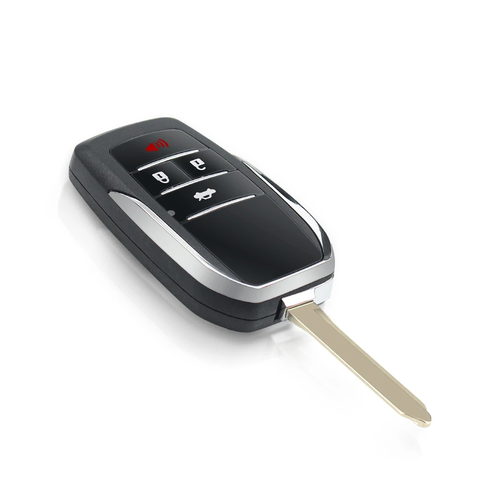 Модифицированный чехол KEYYOU для автомобильного ключа с 2/кнопками Toyota Crown Camry Corolla