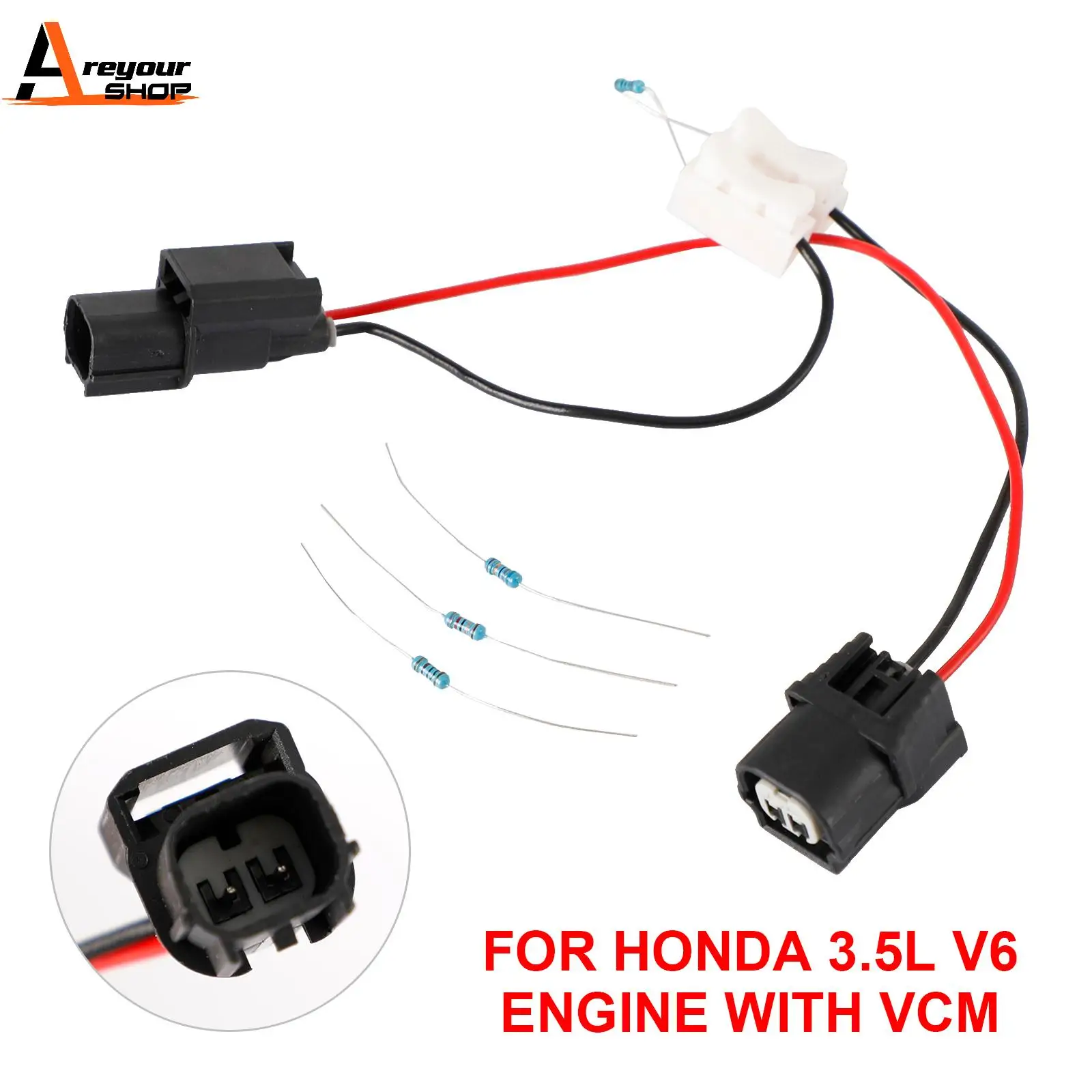 

Комплект отключения Areyourshop Muzzler VCM, штекер Pilot Accord Ridgeline Odyssey л для Honda Acura