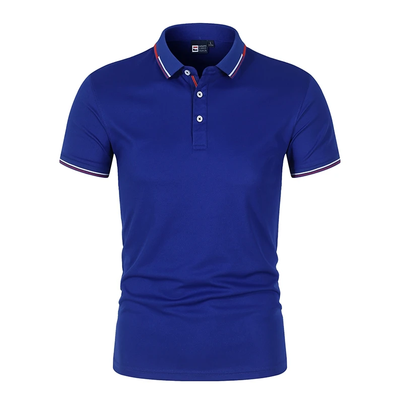 

New Men's Polo Shirts Casual Business Tops Solid Color Polo Shirts Men's Long Sleeve Polo Men's Fashion Korean Style Slim Lapel