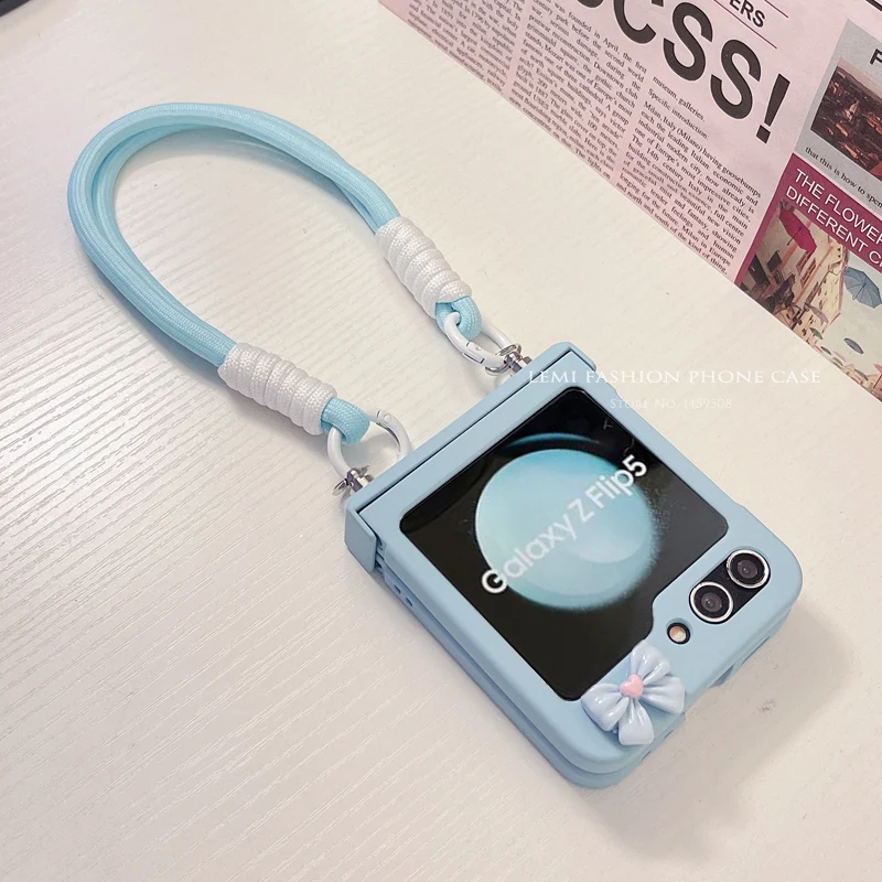 Чехол с петлями для Samsung Galaxy Z Flip 3 4 5 zflip5