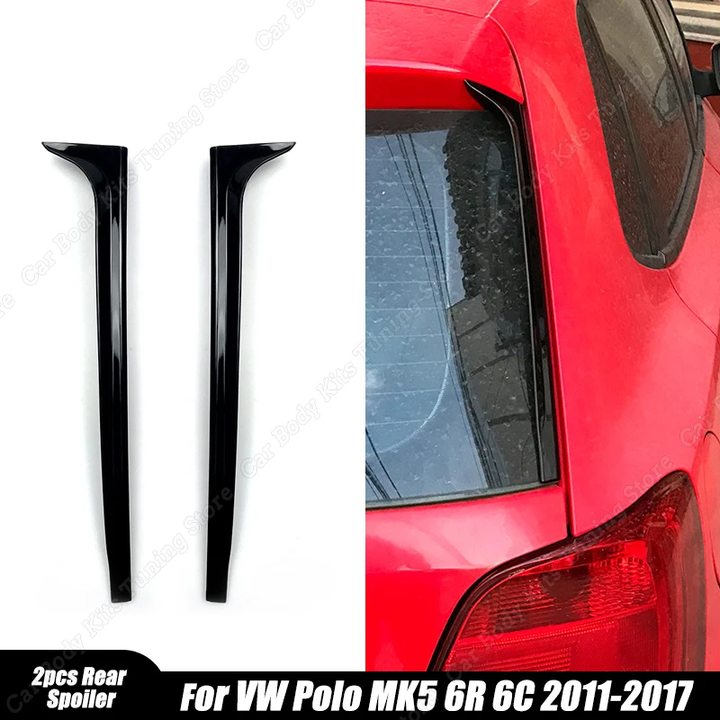 

2 шт., блеск для заднего стекла автомобиля VW Polo MK5 6R 6C 2011-2017