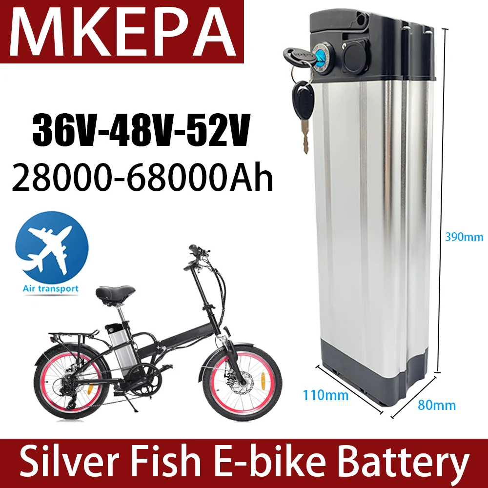 

36V/48V/52V,with aluminum shell, anti-theft lock, high power lithium battery, suitable for long life of electric bicycle series,