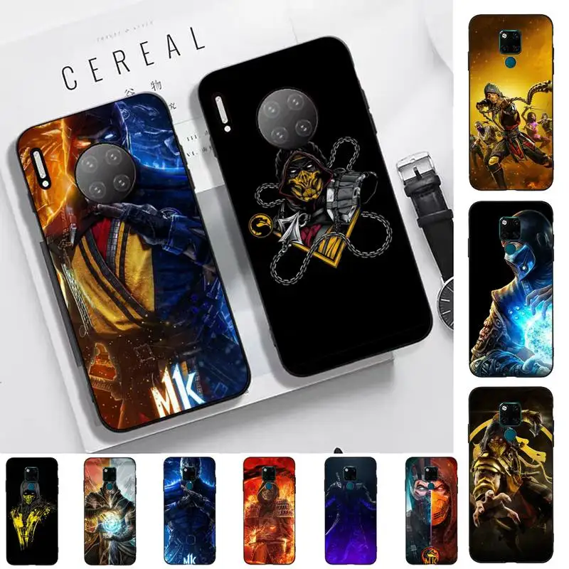 

Mortal Kombat Phone Case for Huawei Mate 20 10 9 40 30 lite pro X Nova 2 3i 7se