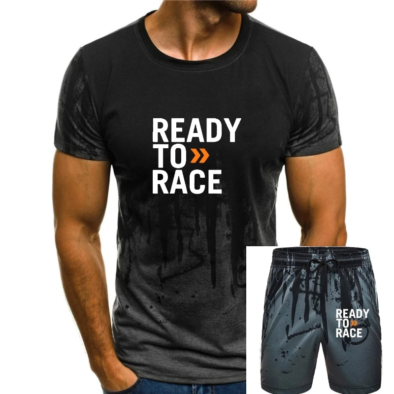 

Мужская футболка с надписью Ready to Race, футболка из чистого хлопка, одежда в стиле панк, Повседневная футболка с надписью, Мужская Винтажная футболка с веб-сайтом