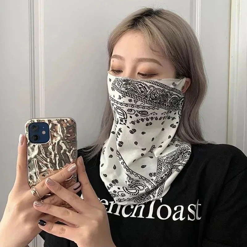 Летняя солнцезащитная маска с подтяжками для мужчин и женщин защита от