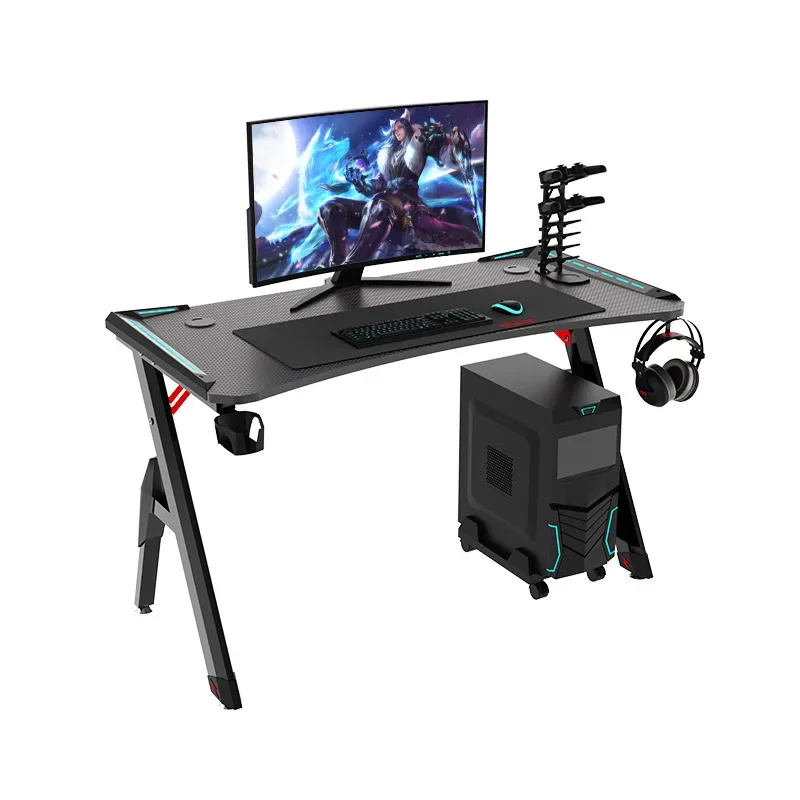 Игровой стол Эргономичный компьютерный игровой со стальными ножками X-образной