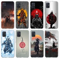 japanese art samurai ninja case funda for samsung galaxy a51 a71 a42 5g a50 a70 a30 a40 a10s a20e a91a6 a7 a8 a9 cover coque