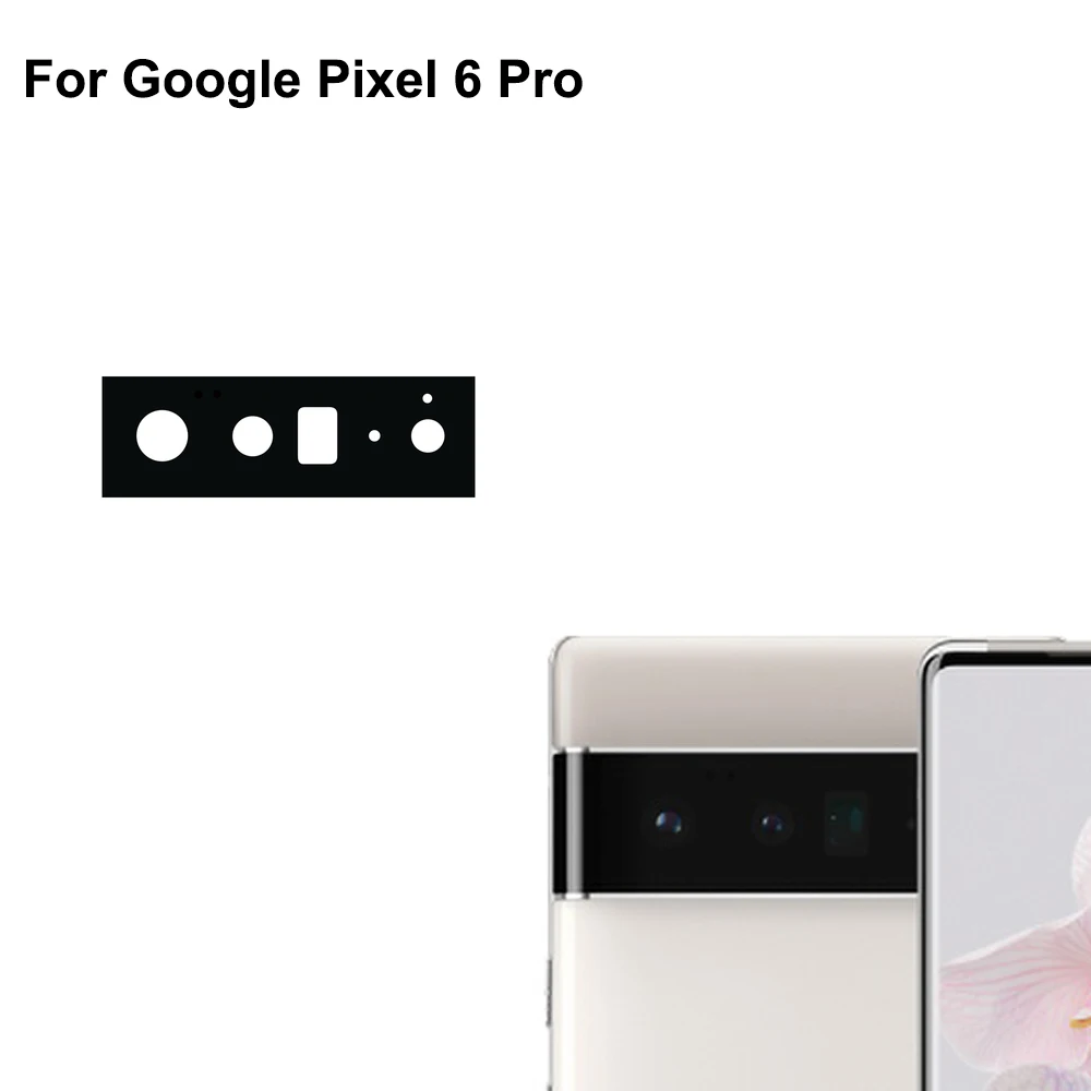 

New For Google Pixel 6 Pro Back Rear Camera Glass Lens test good For Google Pixel6 Pro Replacement Parts