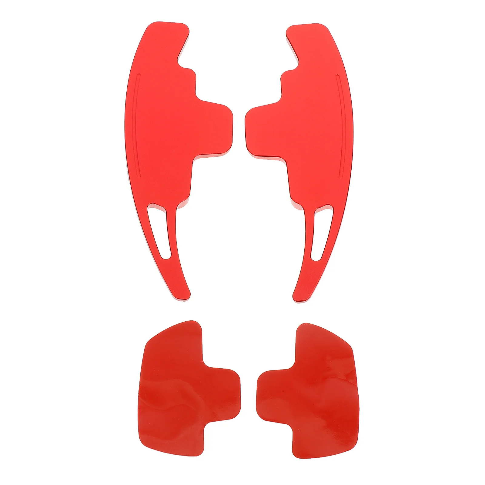 

2pcs Steering Wheel Shifts Paddles Aluminum Alloy Car Paddle Decor Steering Wheel Paddles Extended Paddle