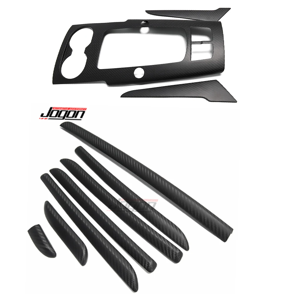 10 шт. матовое углеродное волокно для Audi A3 8V S3 RS3 2014-2018 Автомобильная внутренняя