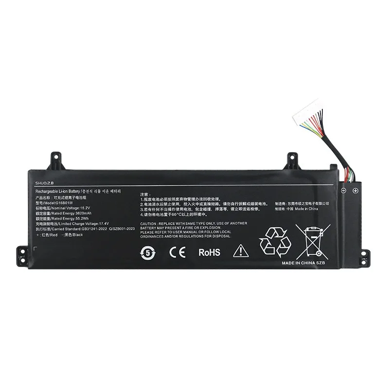 Фото Подходит для Xiaomi RMG2104 XMG2003-AB/AJ RMG2212-AI аккумулятор для ноутбука G16B01W 15,2 В 3620 мАч аккумулятор для ноутбука №5