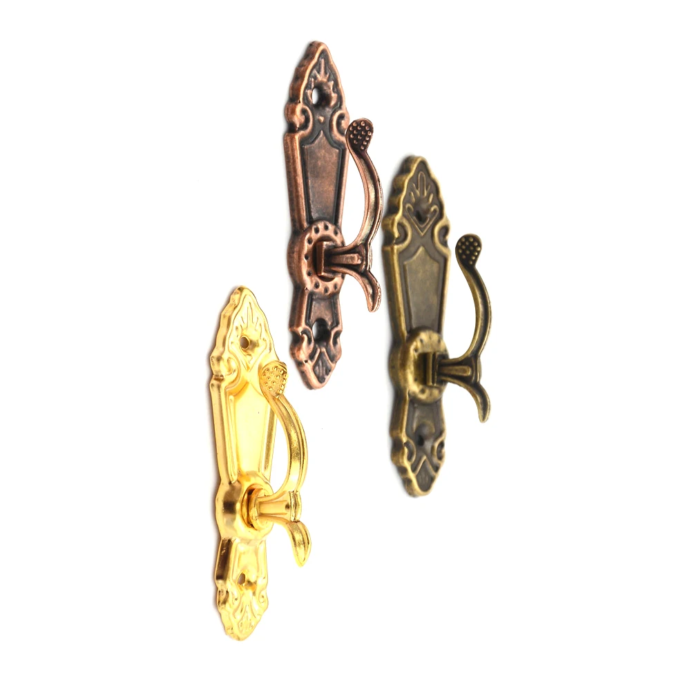 

2PCS Antique Single Double Hanger Wall Hook For Clothes Zinc Alloy Door Vintage Coat Hooks Hat Bag Towel Hanger Bathroom Hook