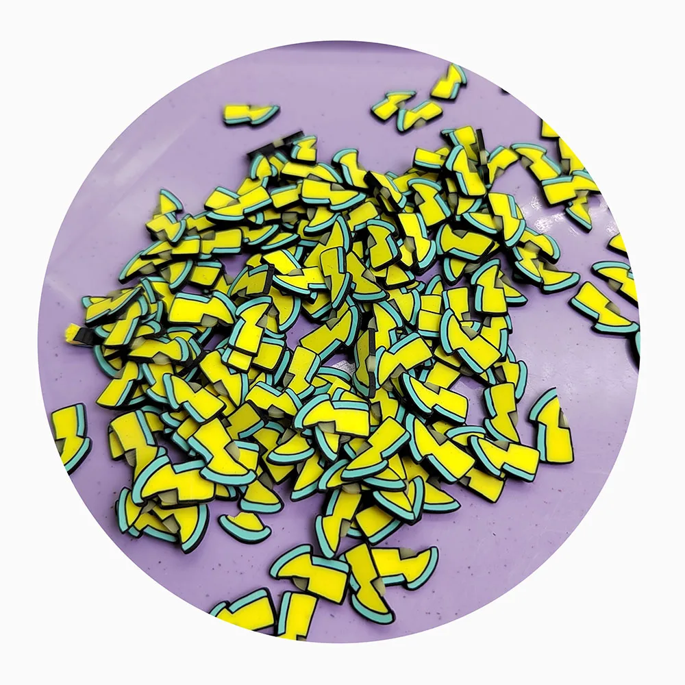 

Simulation Cute Shoes Slice Polymer Hot Clay Sneakers Sprinkles for Crafts Plastic Klei Tiny Cute Mud Particles DIY