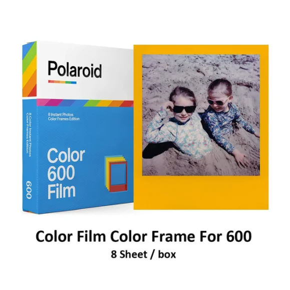 Пленка Polaroid Instant 600 цвет черно-белый для фотоаппарата Onestep2 Instax SLR680 636 637 640 650 660