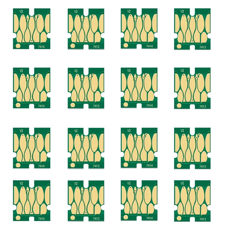 T741X T7411 741 чип картриджей для Epson Sure Color F6070 F6200 F6000 F6270 F7000 F7070 F7100 F7170 F7200 F7270 картриджа