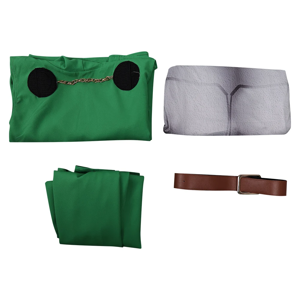 Доктор Cos Doom Косплей Костюм Фильм Фантастический 4 Мужская Маскировка Зеленый