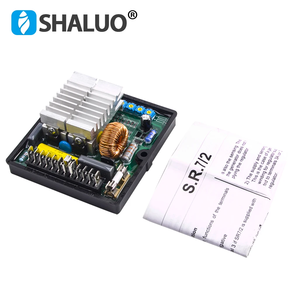 

Factory Supply SR7 AVR Automatic Voltage Regulator Stabilizer SR7-2G Alternator Control Module for Mecc Alte Generator Parts