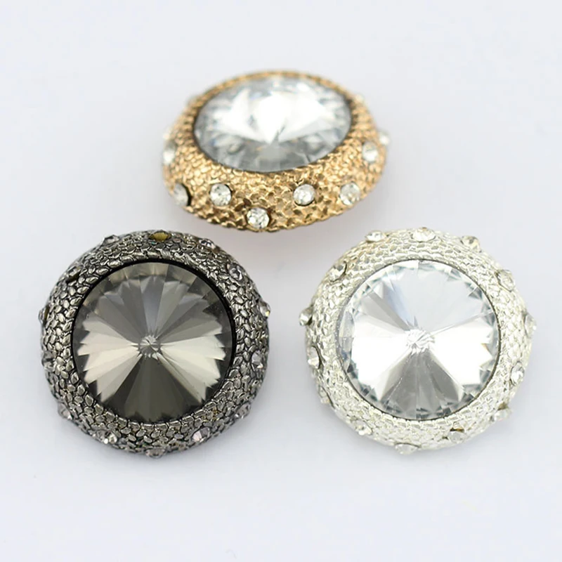 5 шт. декоративные пуговицы стразы 20 мм | Дом и сад