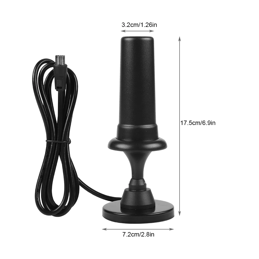 Автомобильная ТВ-антенна 36dbi UHF/VHF Двухдиапазонный DTMB/CMMB/DVB-T антенна с магнитным