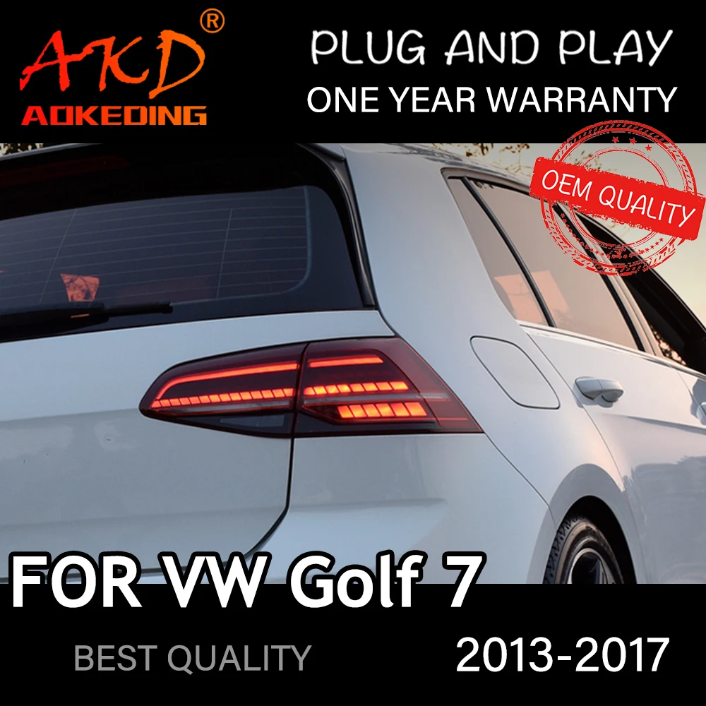 Задний фонарь для VW Golf 7,5 2018-2020 MK7.5 автомобитовары светодиодный ний фонарь Светодиодные автомобильные аксессуары для Golf 7 задний фонарь s