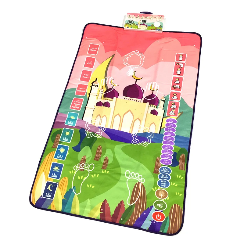 2022 горячая Распродажа Исламская мусульманская молитва коврик для детей