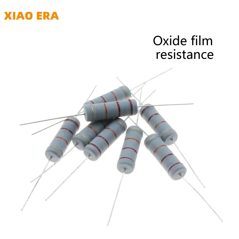 20 шт. 5 Вт 0R-22M оксид пленочный резистор 5% Допуск 0.56R 1R 3R 10R 27R 30R 91R 100R 360R 3K 10 Ом