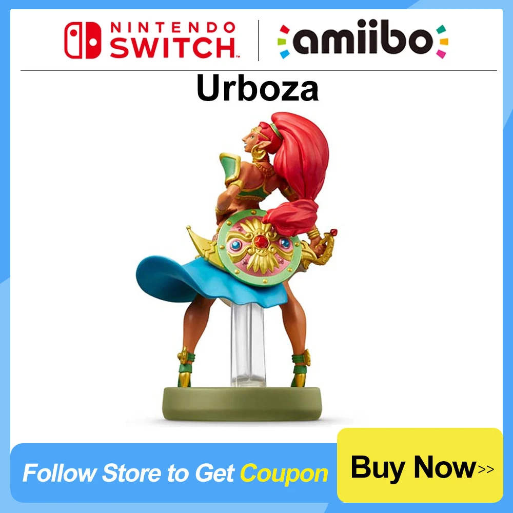 

Nintendo Switch Amiibo Urboza The Legend of Zelda Breath of the Wild Series for Nintendo Switch OLED Console Interaction Mode