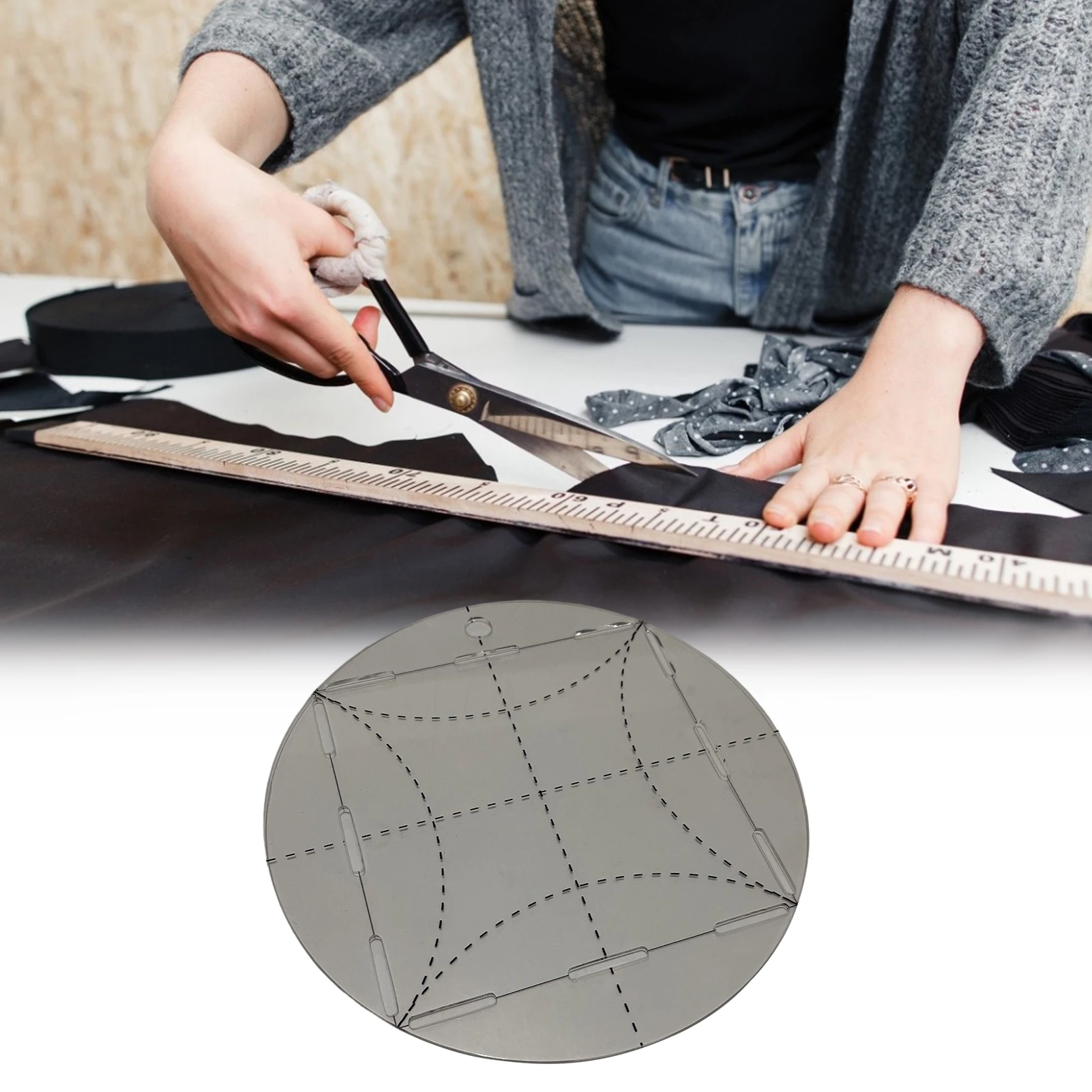 Набор шаблонов сделай сам с двойным обручальным кольцом нескользящий шаблон