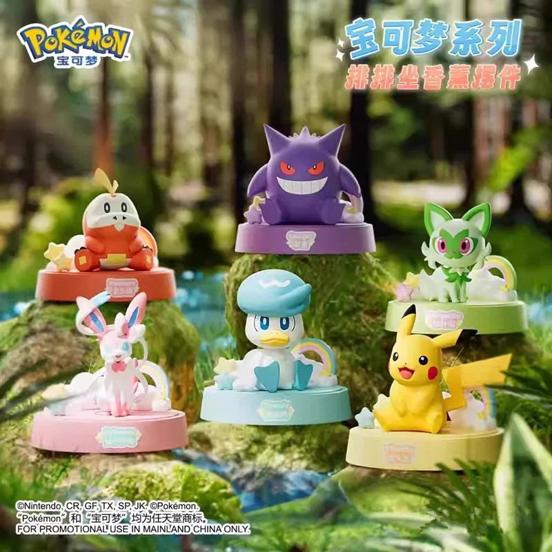 Новинка 2025 года серия PokéMon Row для сидения мультяшный портативный Пикачу Genggui Fairy