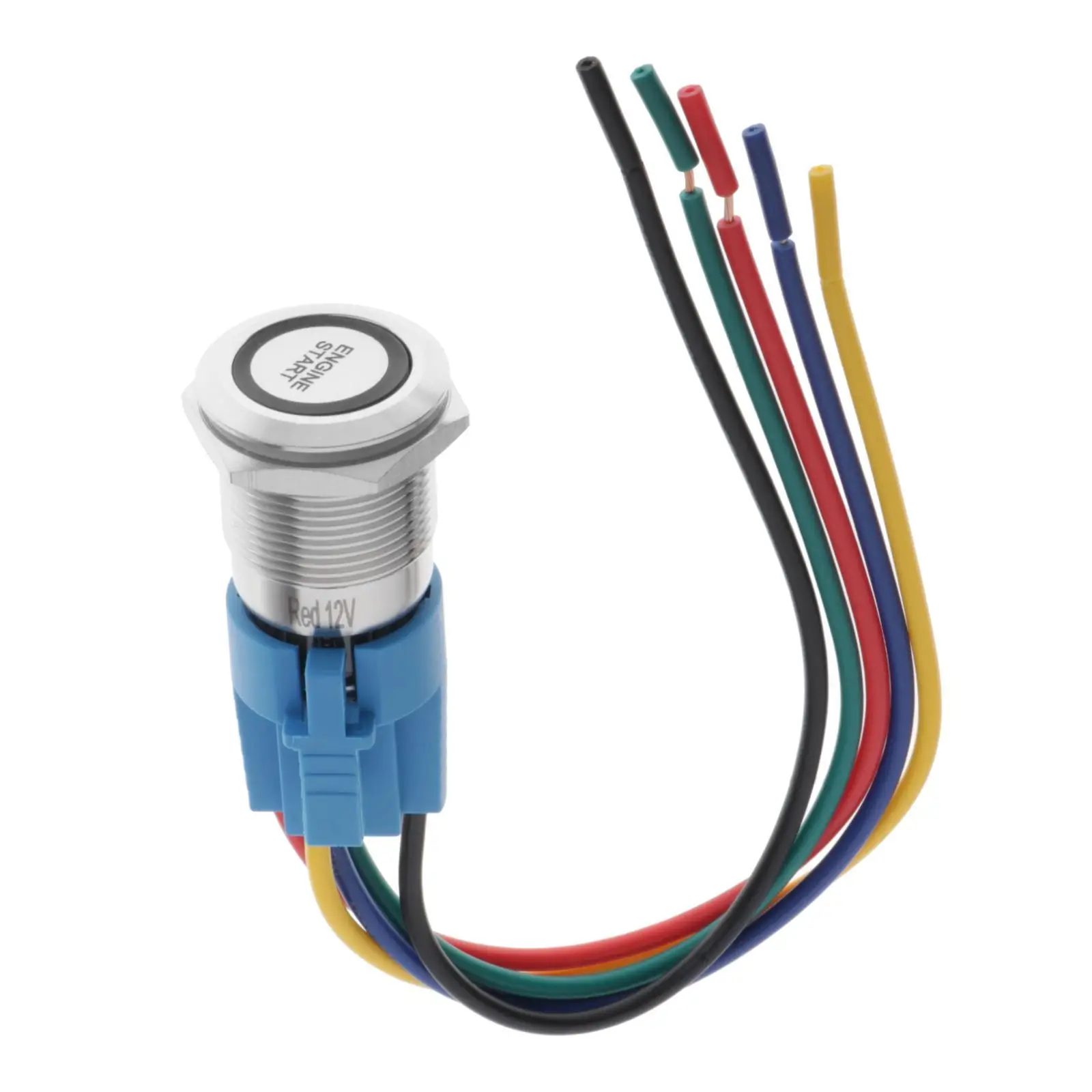 

1pc Engine Start Ignition Switch Self-Reset Modification for Car Vehicle