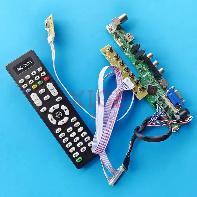 Плата контроллера драйвера для Φ/200/300/400/500 Kit DIY HDMI + VGA AV USB экран ноутбука 14 дюймов