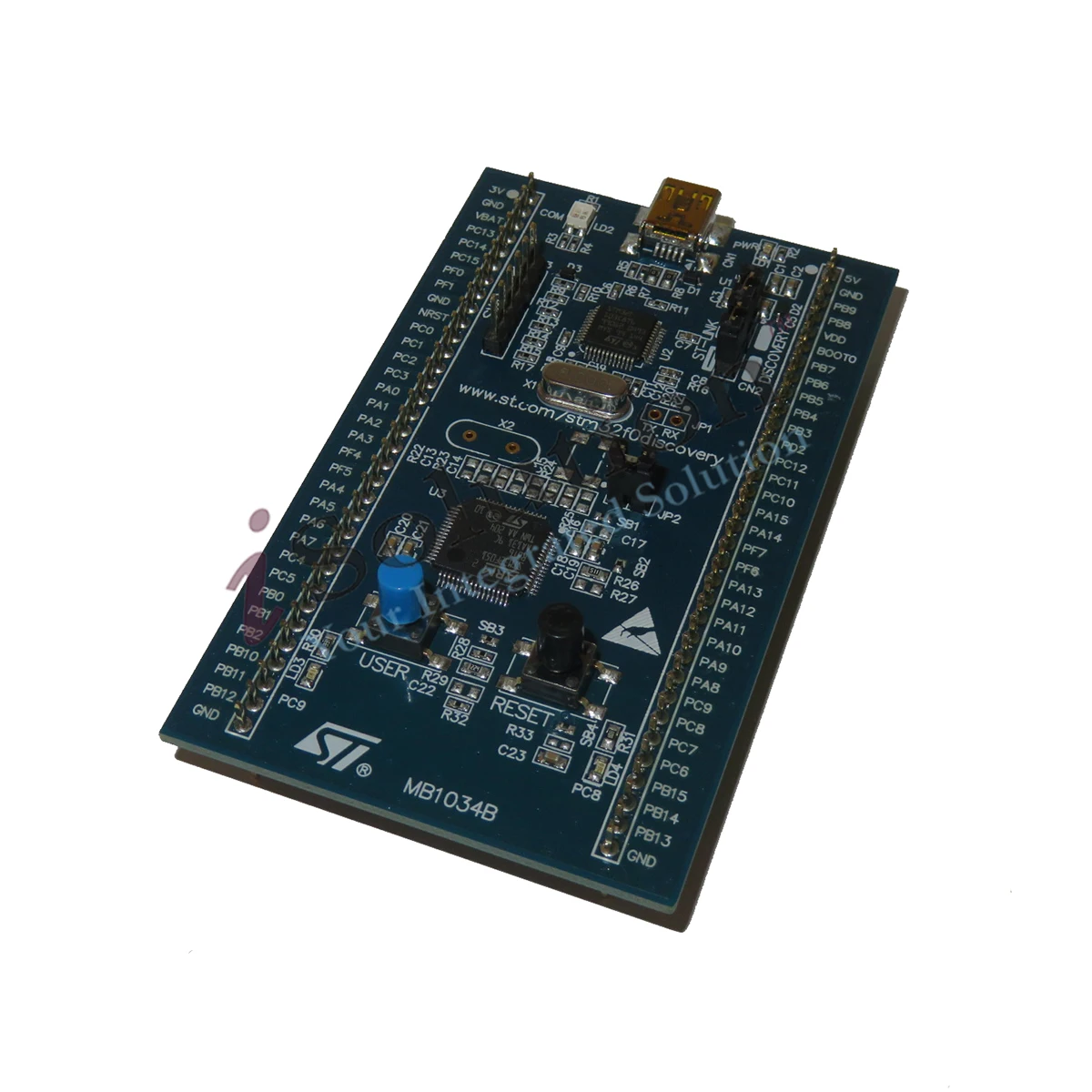 STM32F0DISCOVERY STM32 ARM Cortex-M0 оценочная макетная плата Discovery Kit Embedded ST-LINK/V2 - купить по
