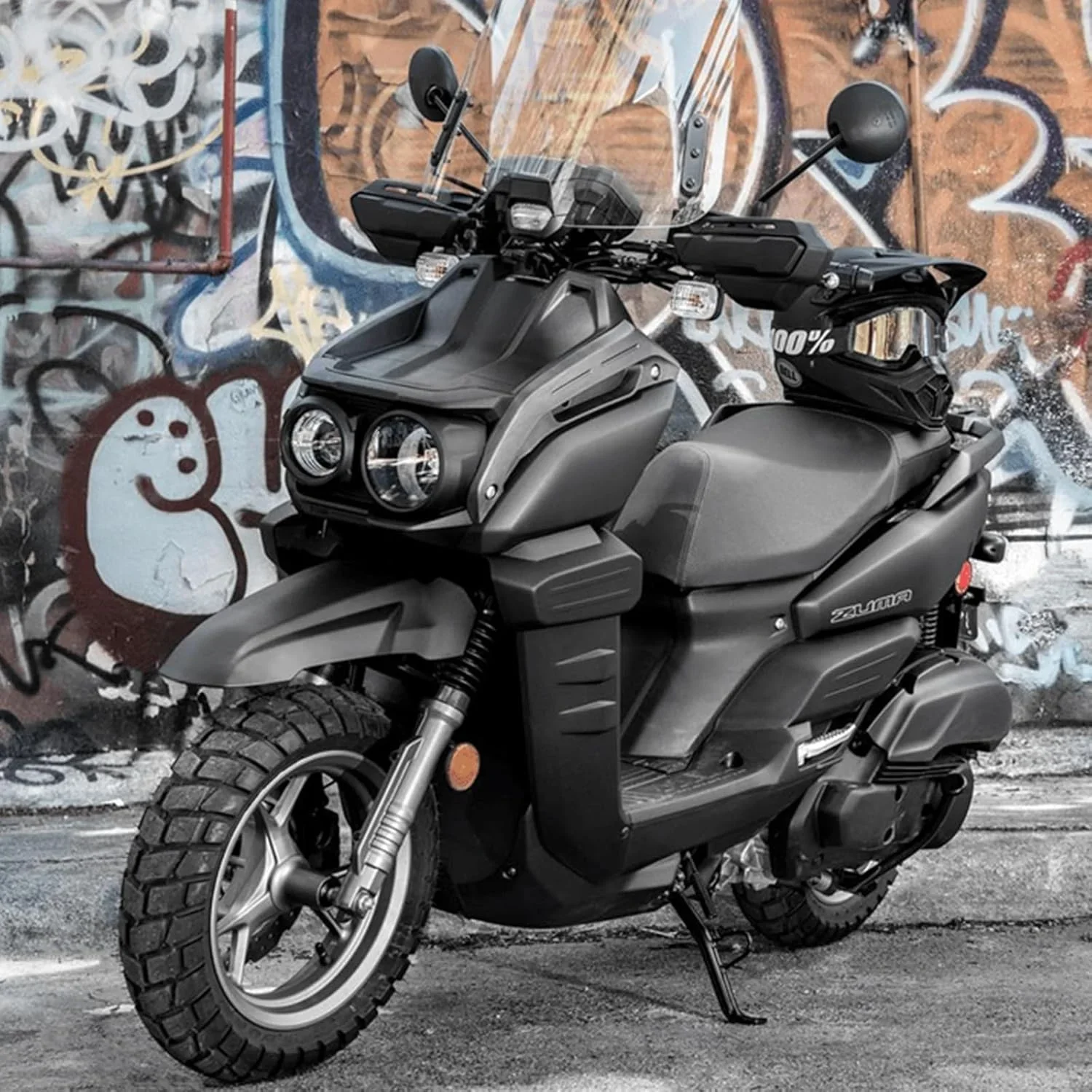 Чехлы для ручек мотоцикла, защита для рук, подходят для Yamaha Zuma 125 2022-2023 годов выпуска (art.: 3920d8beaee4b) - 3920d8beaee4b