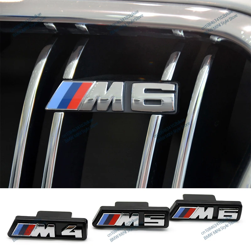 Для BMW M Logo M2 M3 M4 M5 M6 F48 G01 E84 E83 F39 F10 F30 G11 G07 G86 G80 G60 E60 E46 E30 E38 3D Автомобильная эмблема