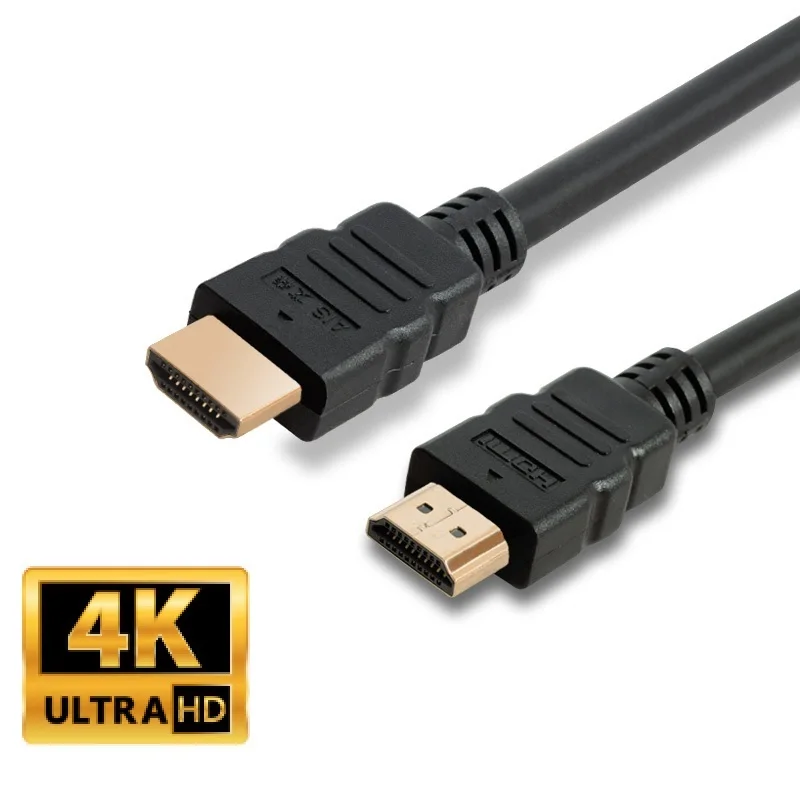 

HDMI Cable High Speed 4K@60Hz HDMI 2.0 1080P 3D Gold Plated Cable HDMI for HDTV XBOX PS3 Computer 0.5m Length