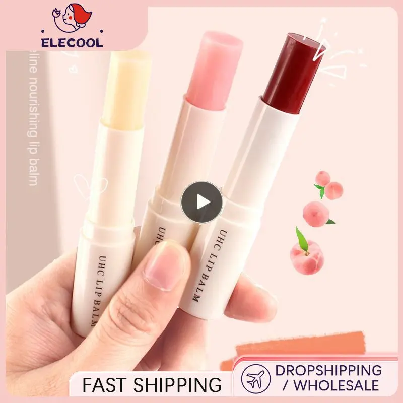 

Tinted Lipstick Moisturizing Lip Balm Hydrating Anti-crack New Long-lasting Temperature Change Lipstick Cosmetic