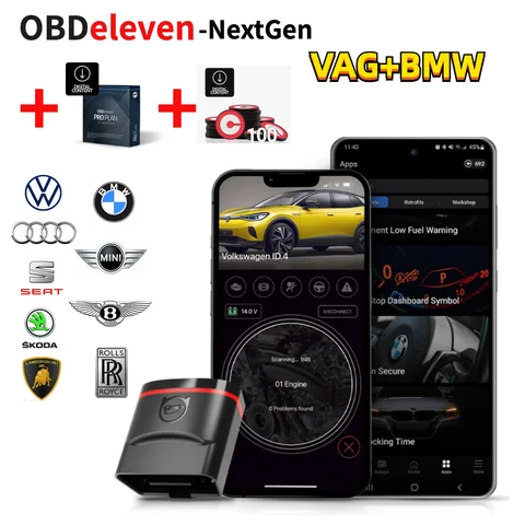 Ob izgven pro tools Edition Next Generation Professional OBD2 диагностические сканерные инструменты для BWM Audi Seat Volkswagobd