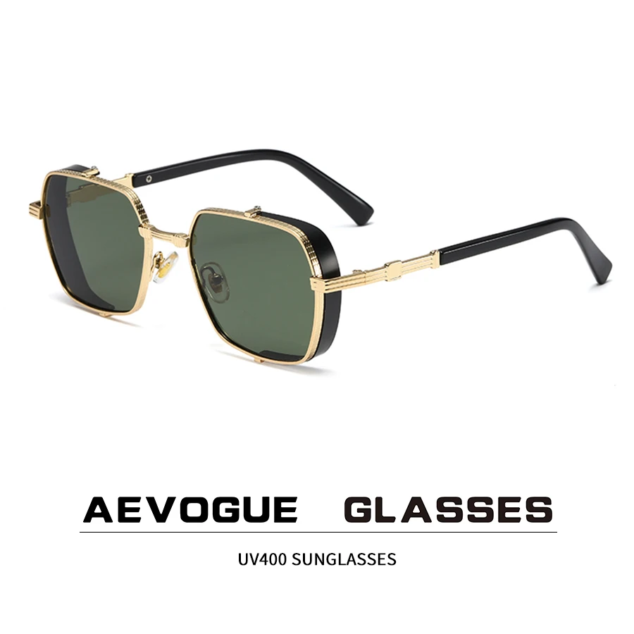 

Солнцезащитные очки AEVOGUE, модные очки Y2K, аксессуары для мужчин и женщин, солнцезащитные очки в стиле ретро AE1348