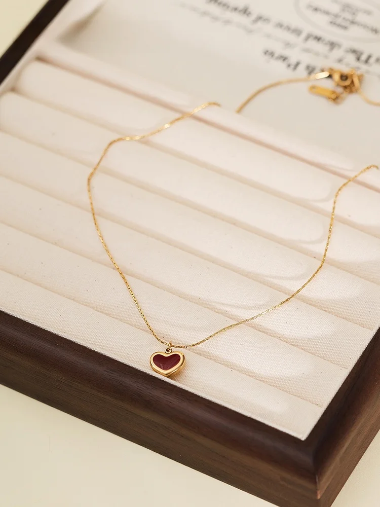 Ожерелье Carlo Meihong Love женское французское ожерелье в стиле ретро универсальное на