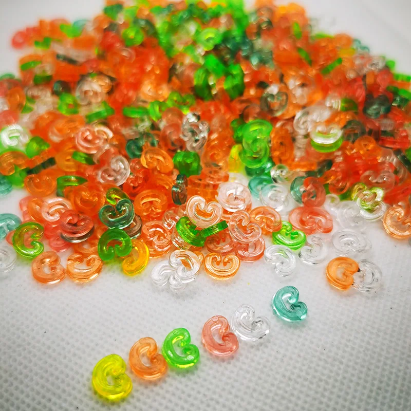 100 шт. прозрачные резиновые ленты для ткацкого станка |