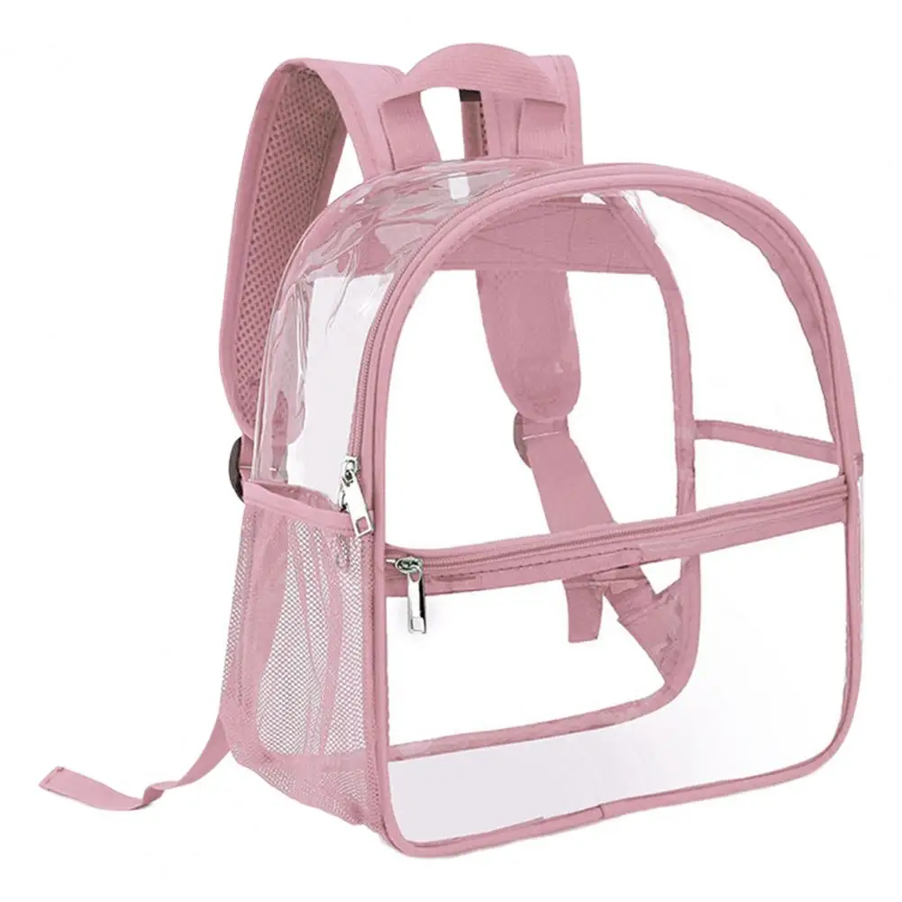 

Transparent Backpack Student Bag Large Capacity Waterproof Practical Travel Storage Pouch Shoulder Backpack Outdoor Supplies